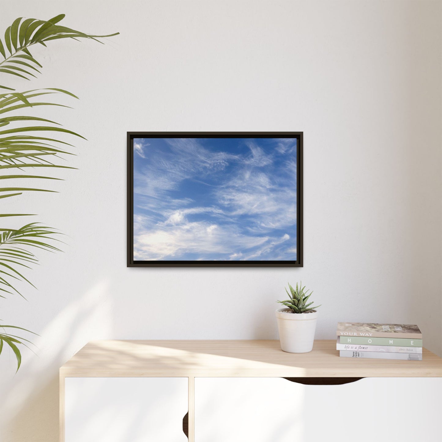 Ethereal Blue Tapestry - Unique Stretched Canvas Wall Art - Art By Earth