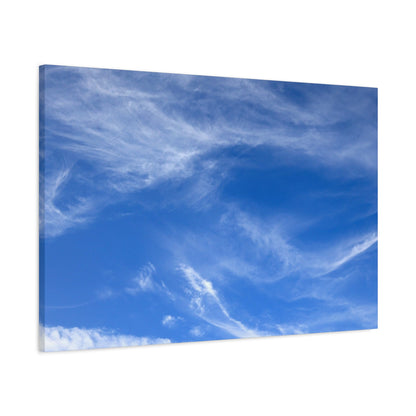 Sky's Ethereal Dance - Unique Frameless Canvas Wall Art - Art By Earth