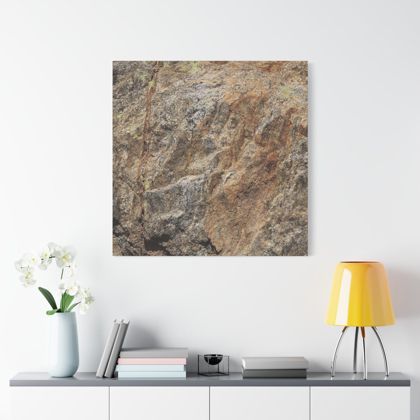 Erosion's Palette - Unique Frameless Canvas Wall Art - Art By Earth