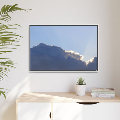 Cloud Divide - Unique Stretched Canvas Wall Art - Art By Earth