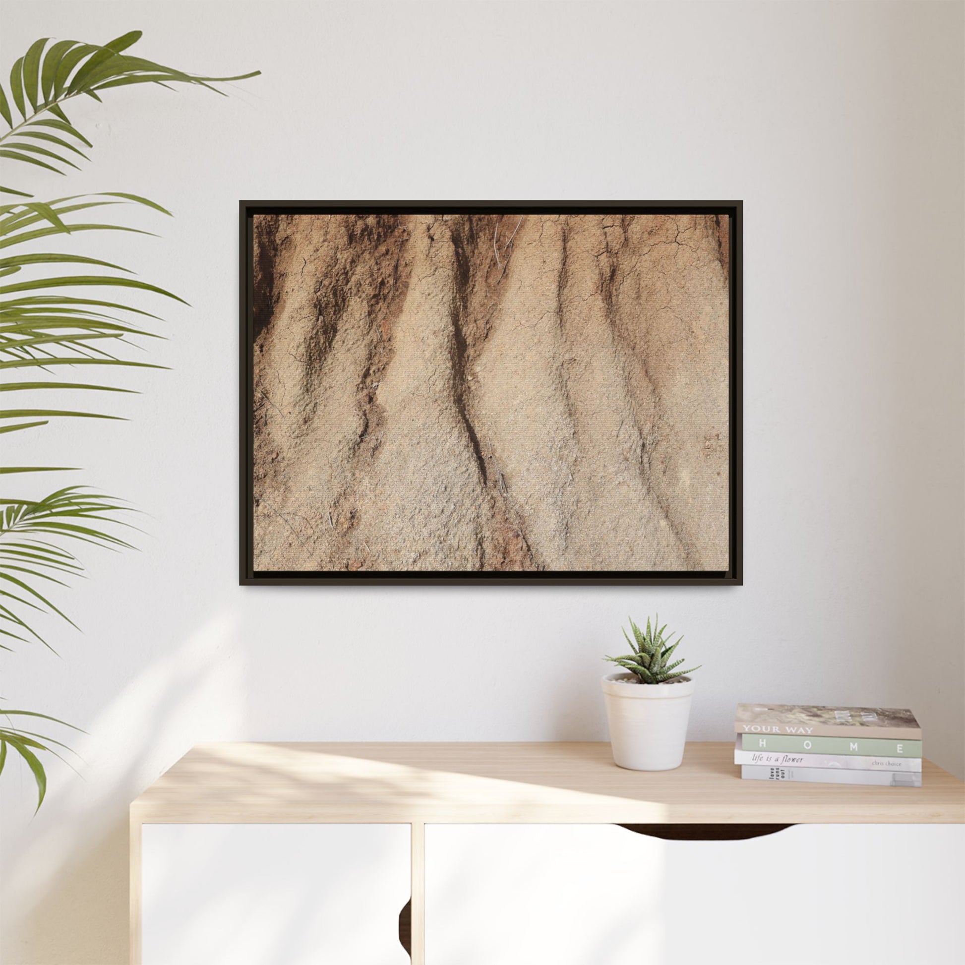 Eroded Canyon Walls - Unique Stretched Canvas Wall Art - Art By Earth