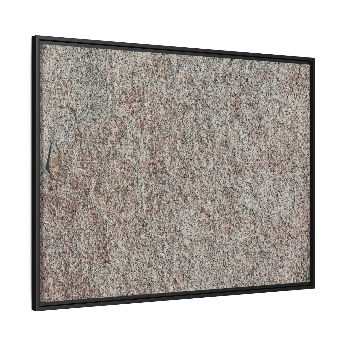 Granular Whispers - Unique Stretched Canvas Wall Art - Art By Earth