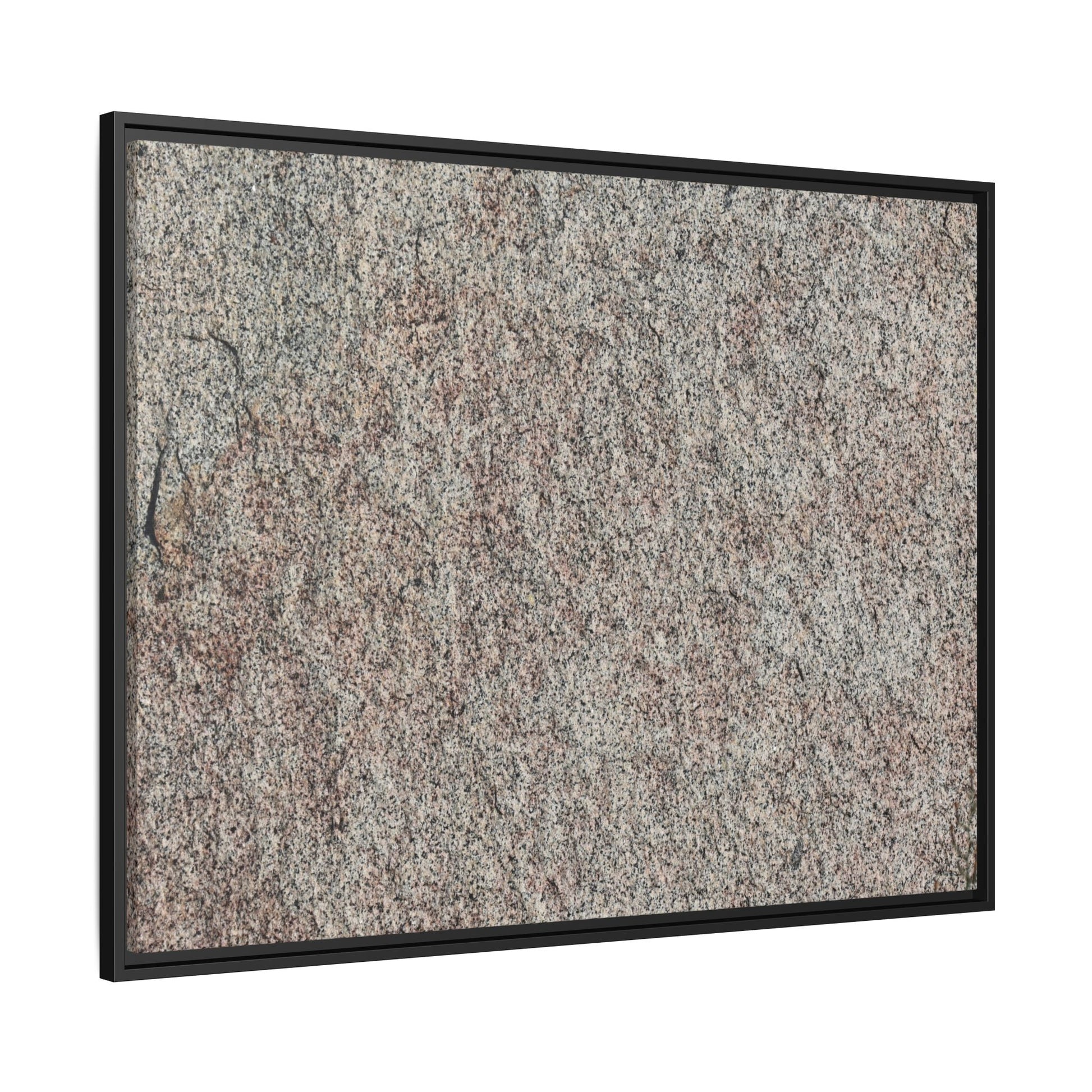 Granular Whispers - Unique Stretched Canvas Wall Art - Art By Earth