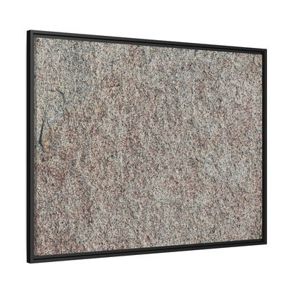 Granular Whispers - Unique Stretched Canvas Wall Art - Art By Earth
