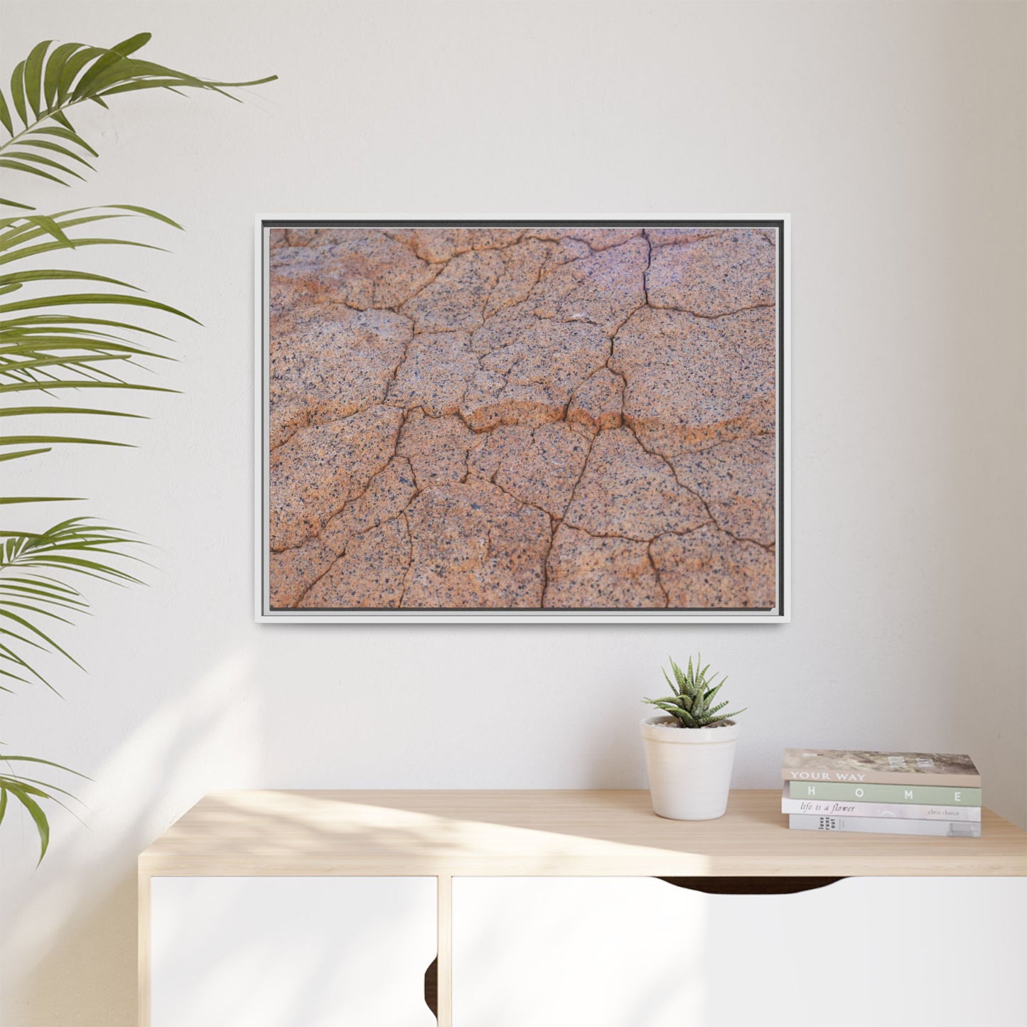 Fragmented Earth - Unique Stretched Canvas Wall Art - Art By Earth