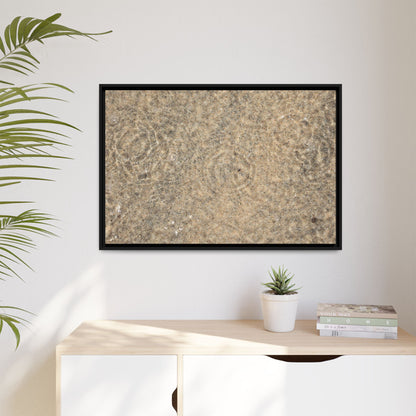 Whispers of Sand - Unique Stretched Canvas Wall Art - Art By Earth