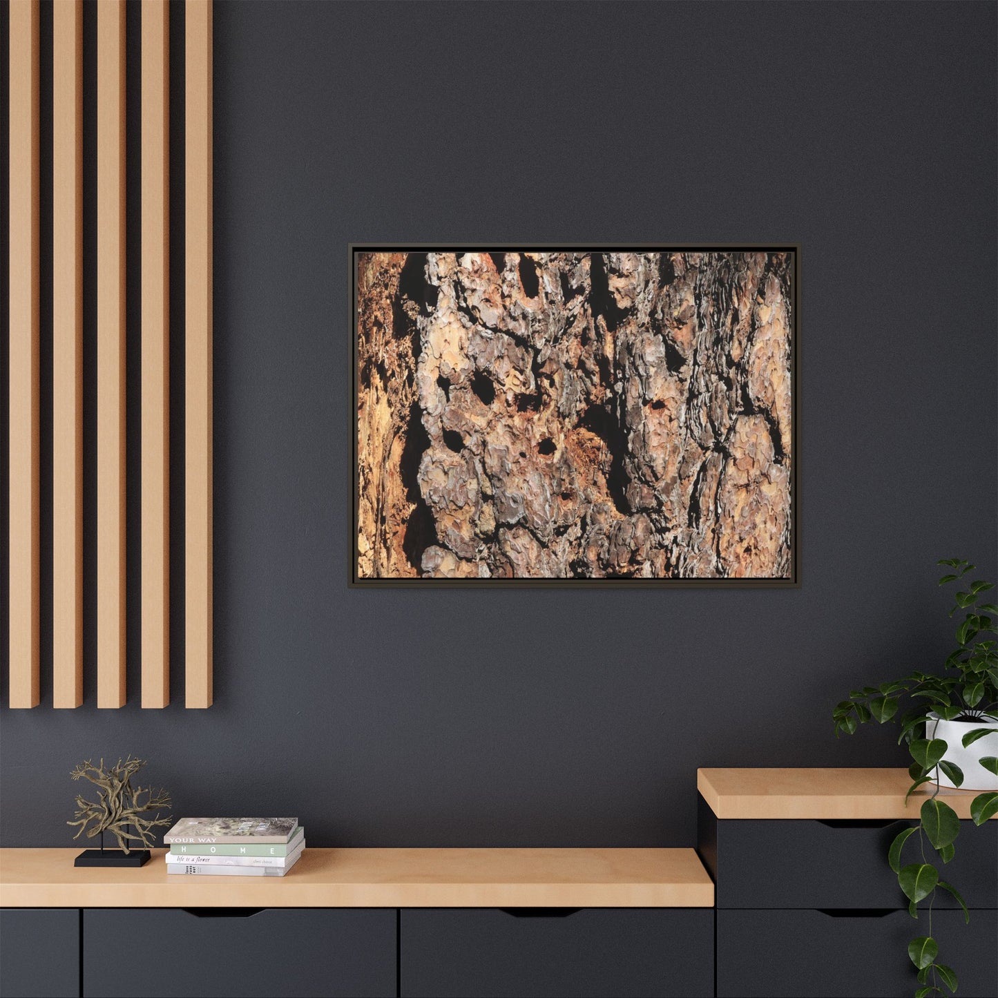 Rugged Rhythms - Unique Stretched Canvas Wall Art - Art By Earth