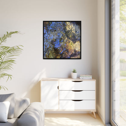 Aquatic Kaleidoscope - Unique Stretched Canvas Wall Art - Art By Earth