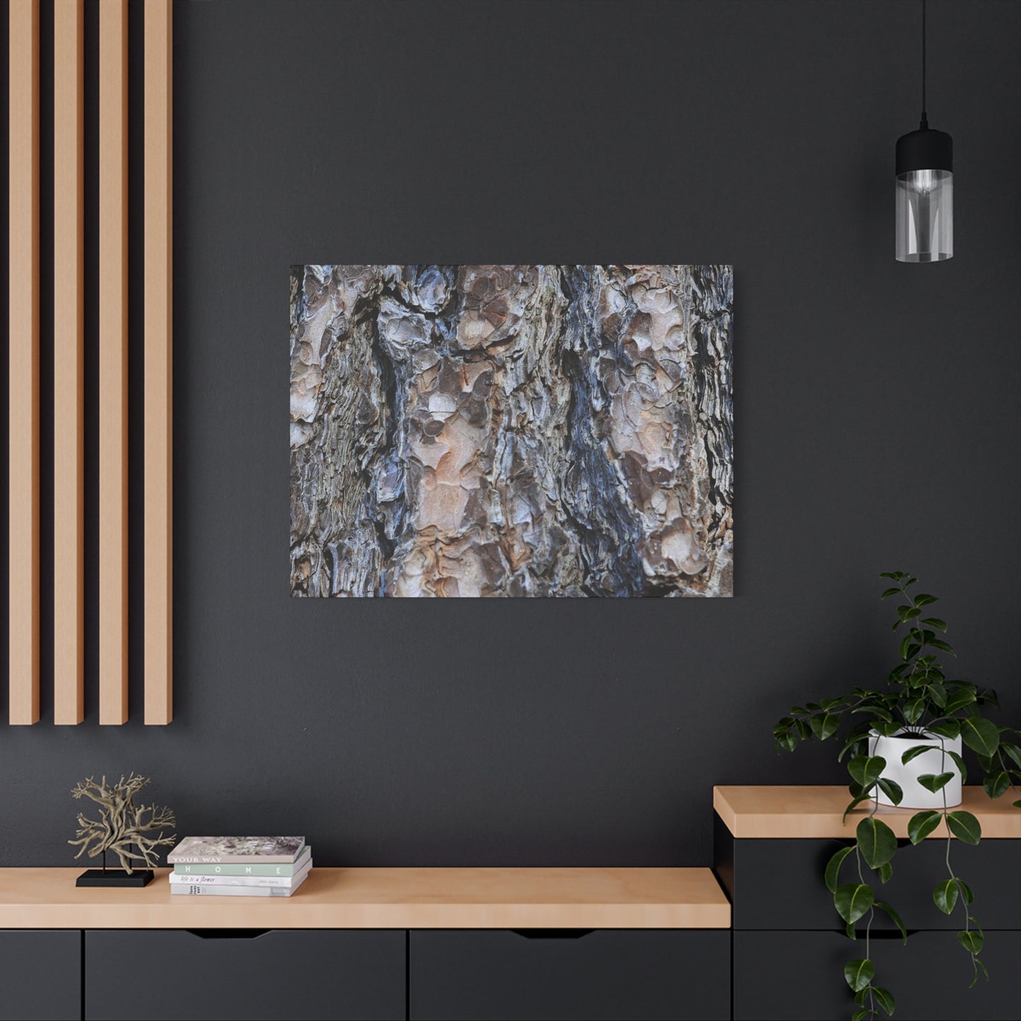 Arboreal Patterns - Unique Frameless Canvas Wall Art - Art By Earth