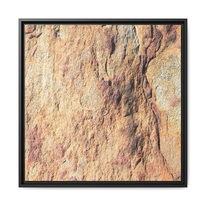 Fractal Stone - Unique Stretched Canvas Wall Art - Art By Earth