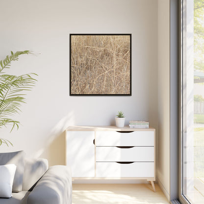 Golden Stalks - Unique Stretched Canvas Wall Art - Art By Earth