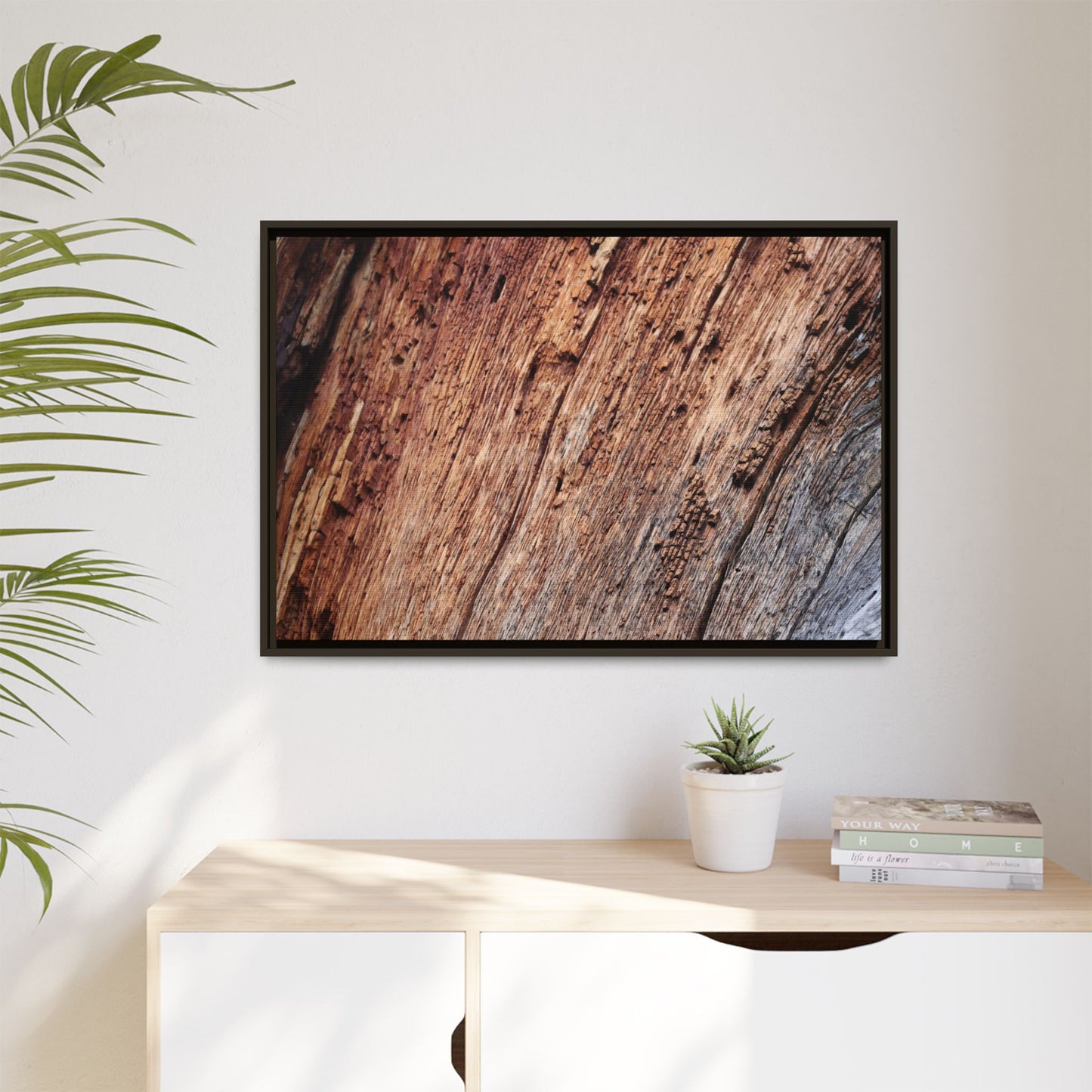Time's Mark - Unique Stretched Canvas Wall Art - Art By Earth