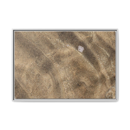 Underwater Sand Exploration - Unique Stretched Canvas Wall Art - Art By Earth