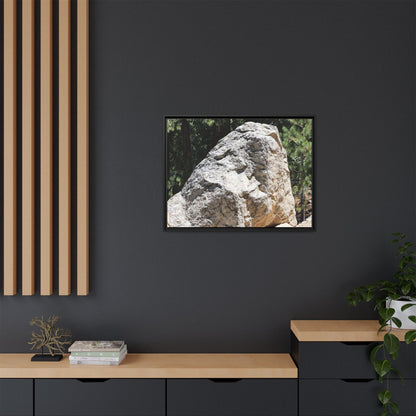 Stone's Silent Whisper - Unique Stretched Canvas Wall Art - Art By Earth