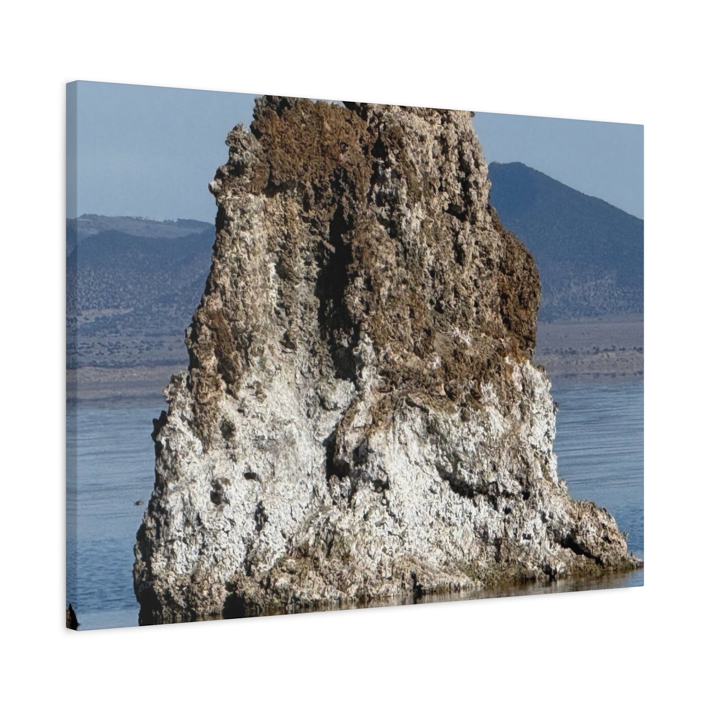Monolith of Stillness - Unique Frameless Canvas Wall Art