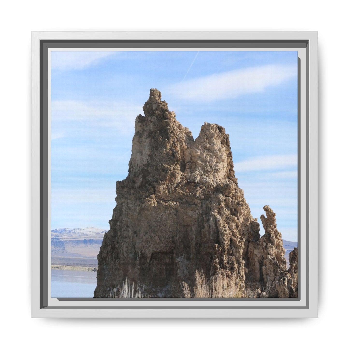 Tufa Towers of Silence - Unique Stretched Canvas Wall Art