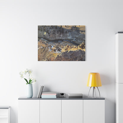 Canyon's Breath - Unique Frameless Canvas Wall Art
