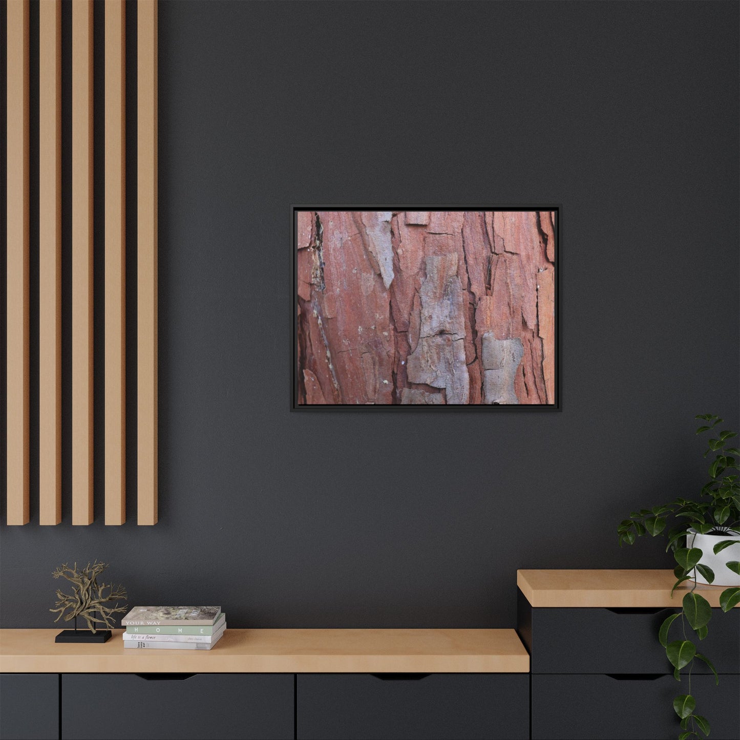 Peeling Bark - Unique Stretched Canvas Wall Art - Art By Earth