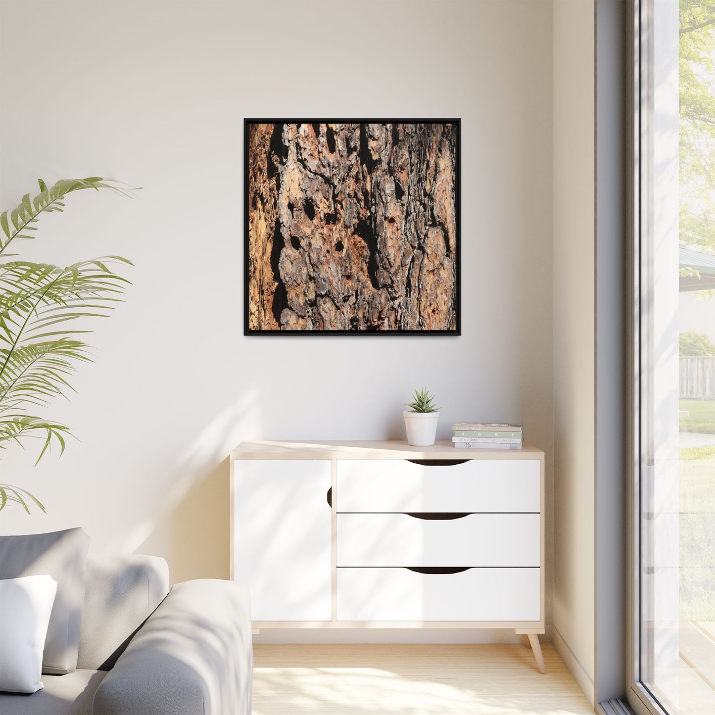 Rugged Rhythms - Unique Stretched Canvas Wall Art - Art By Earth