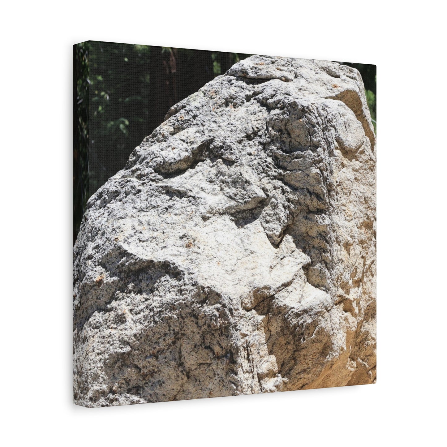 Stone of Solitude - Unique Frameless Canvas Wall Art - Art By Earth