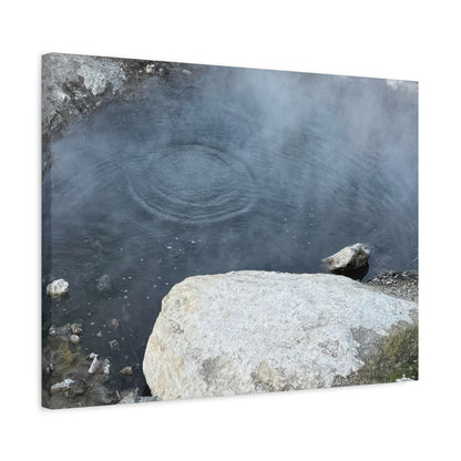 Echoes of Stone and Mist - Unique Frameless Canvas Wall Art