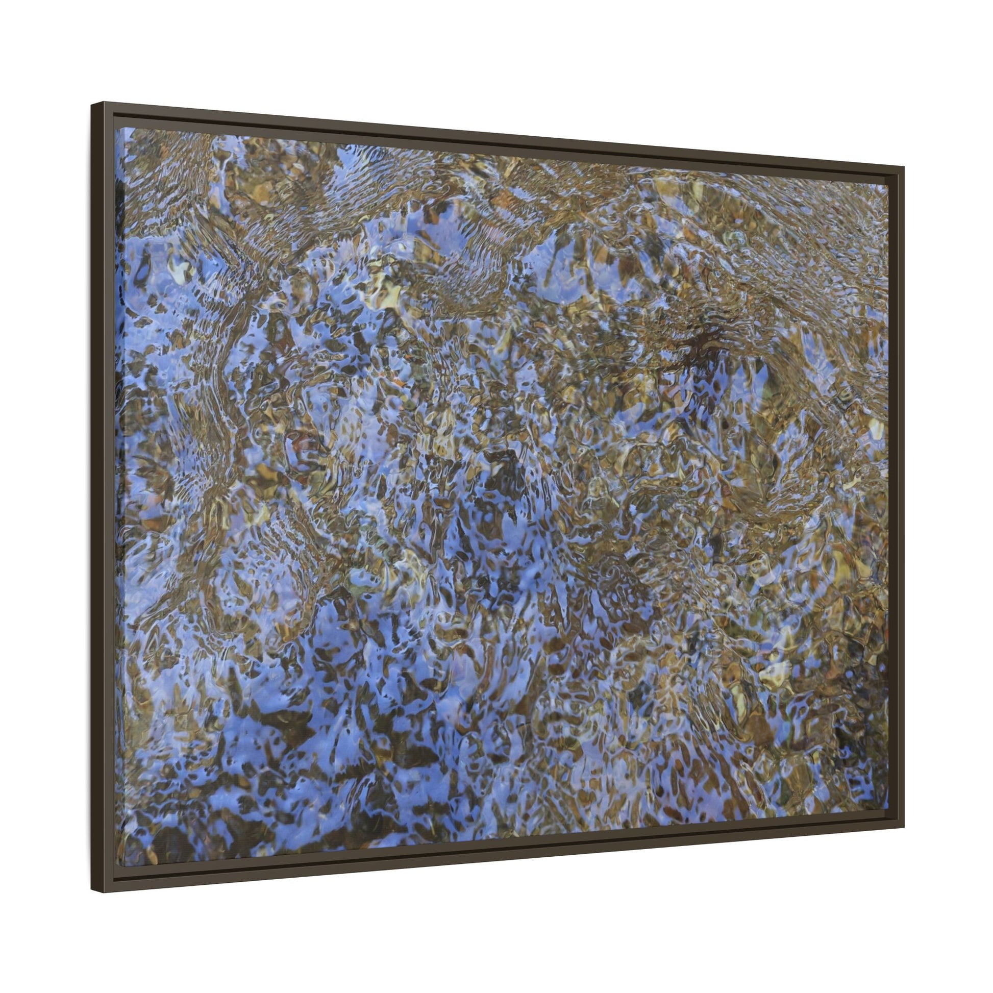 Aquatic Reflections - Unique Stretched Canvas Wall Art - Art By Earth