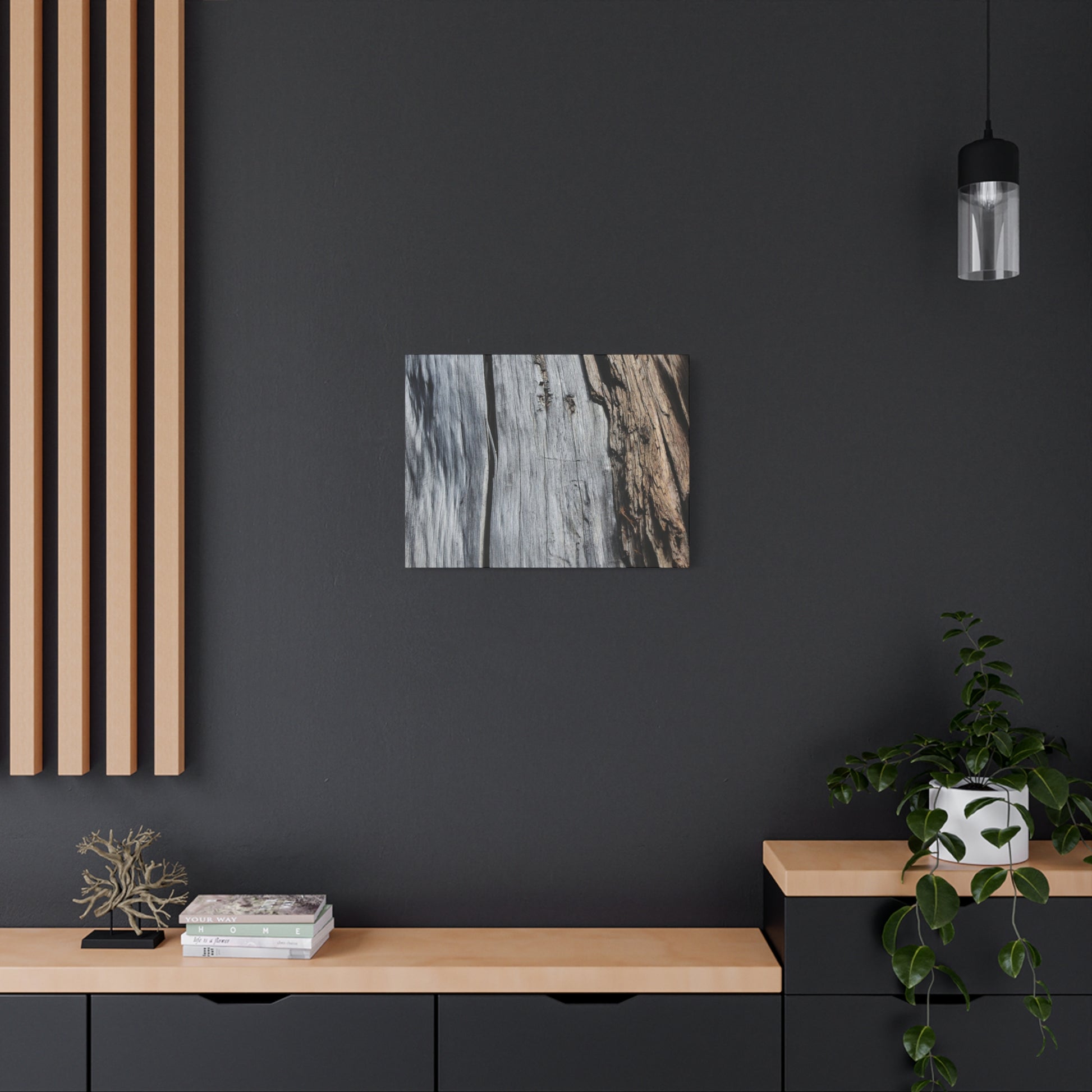 Fracture Lines - Unique Frameless Canvas Wall Art - Art By Earth