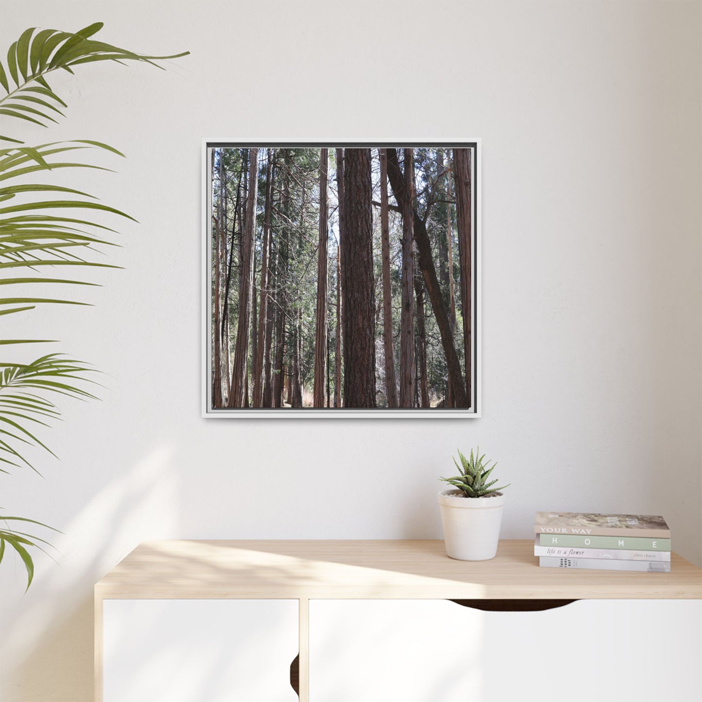 Forest Cathedral - Unique Stretched Canvas Wall Art - Art By Earth