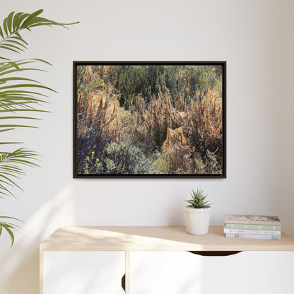 Drought-Stricken Landscape - Unique Stretched Canvas Wall Art - Art By Earth