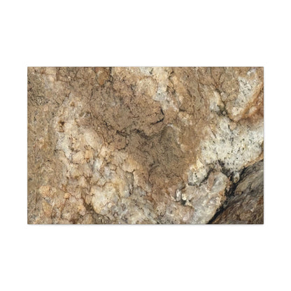 Desert Terrain - Unique Frameless Canvas Wall Art - Art By Earth