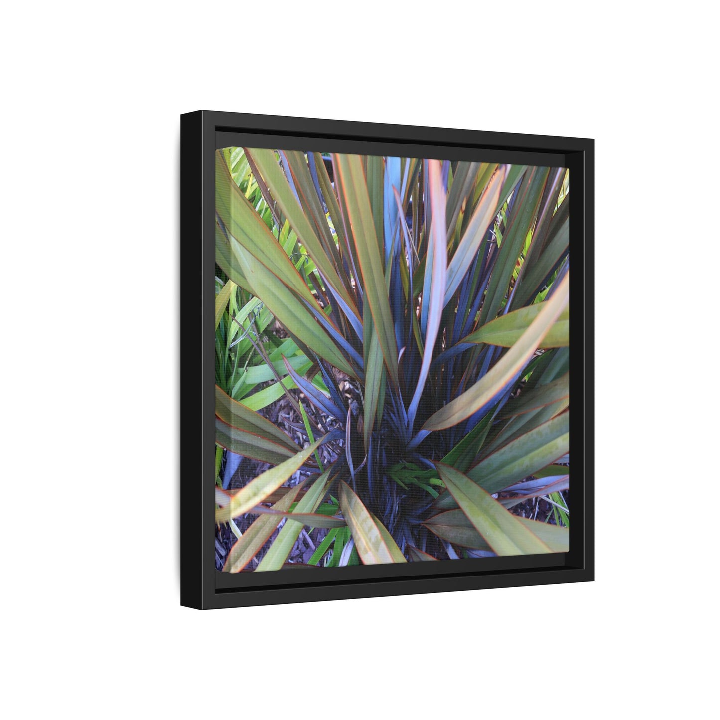 Radiant Leaves - Unique Stretched Canvas Wall Art - Art By Earth