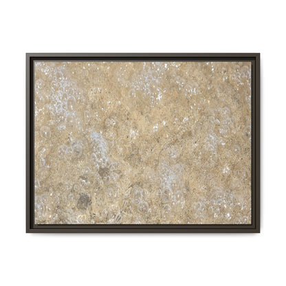 Bubbling Sand - Unique Stretched Canvas Wall Art - Art By Earth
