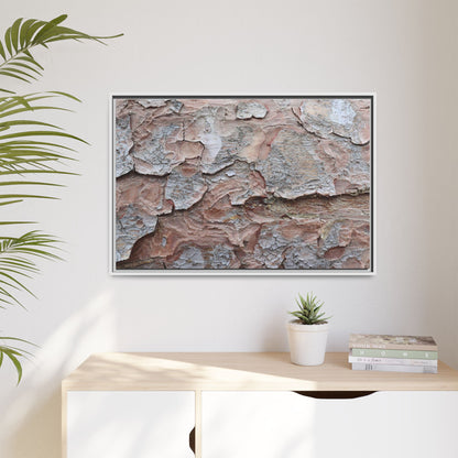 Flaking Serenity - Unique Stretched Canvas Wall Art - Art By Earth