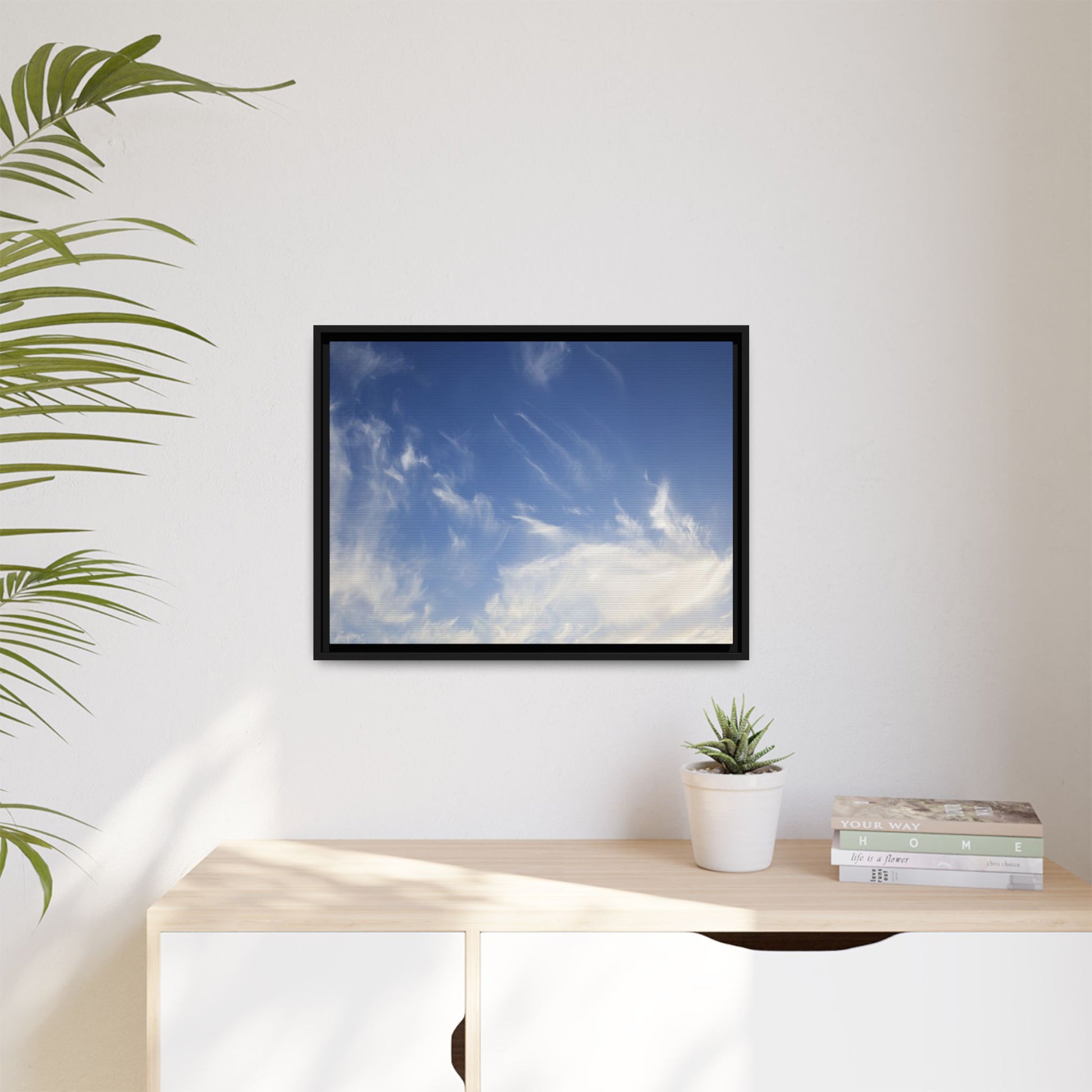 Whispers of Sky - Unique Stretched Canvas Wall Art - Art By Earth