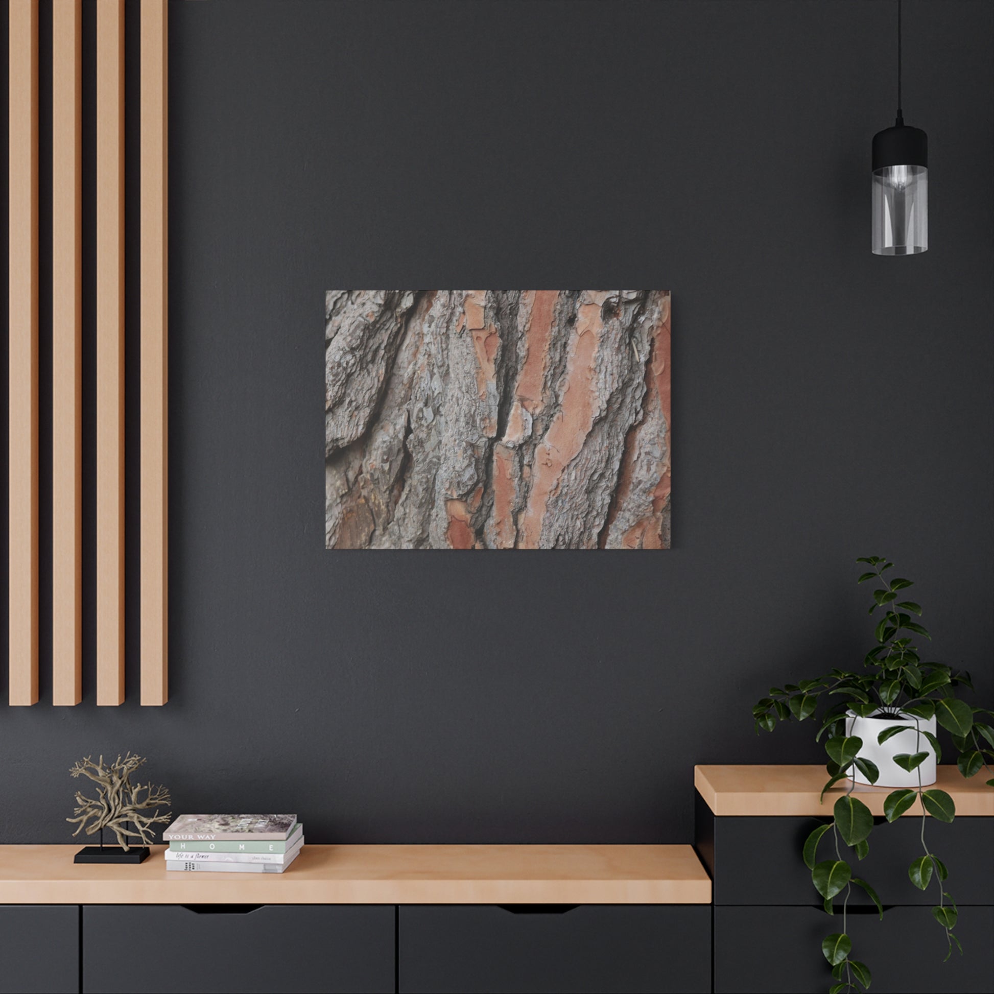 Fractal Landscape - Unique Frameless Canvas Wall Art - Art By Earth