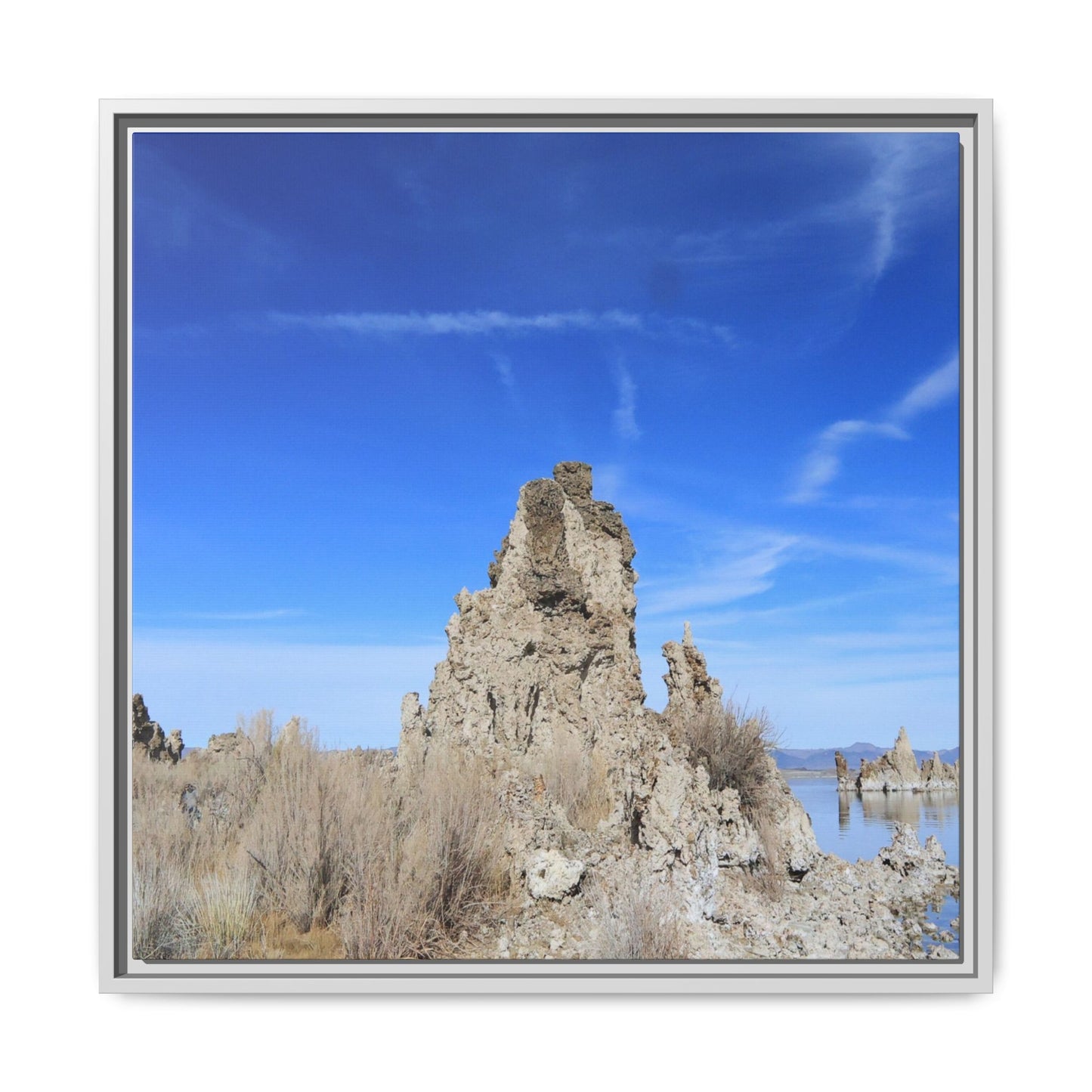 Mono Lake Sentinels - Unique Stretched Canvas Wall Art