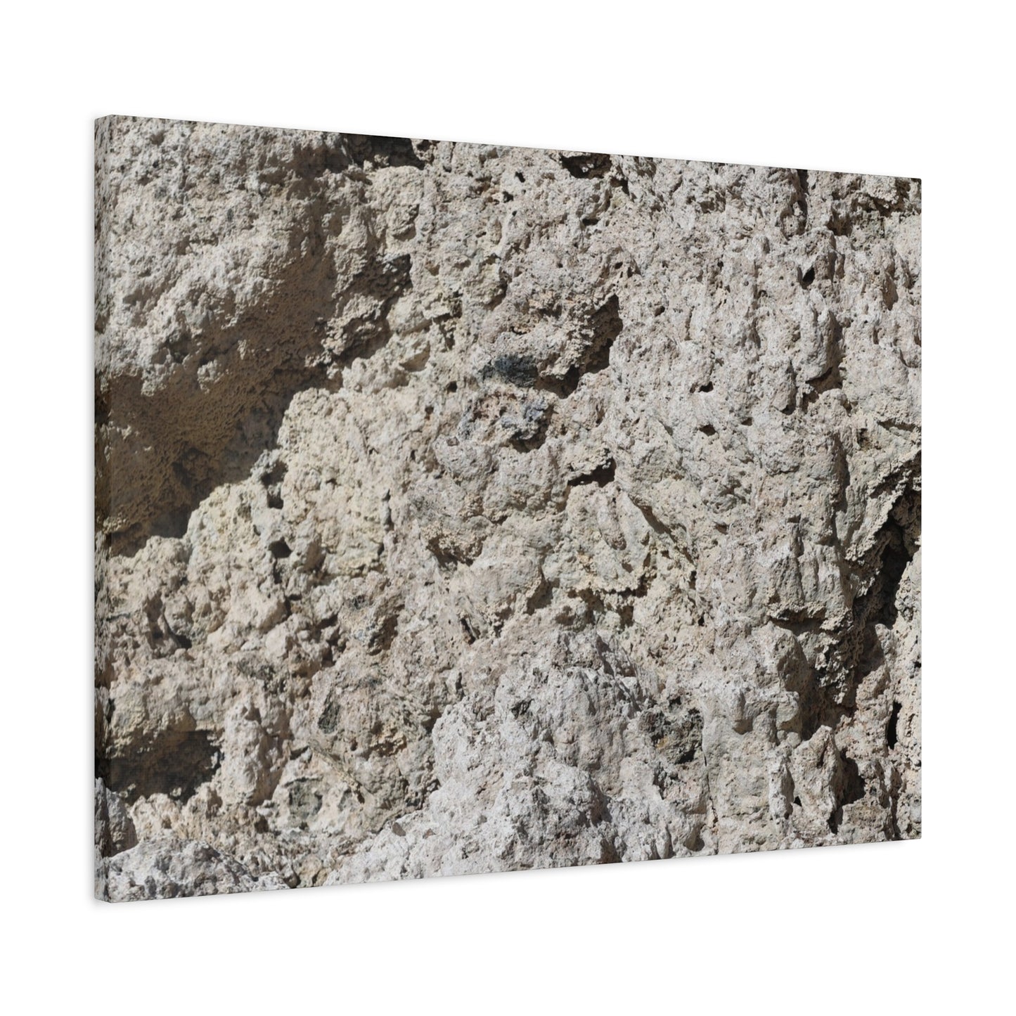 Limestone Symphony - Unique Frameless Canvas Wall Art