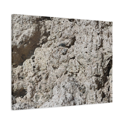Limestone Symphony - Unique Frameless Canvas Wall Art