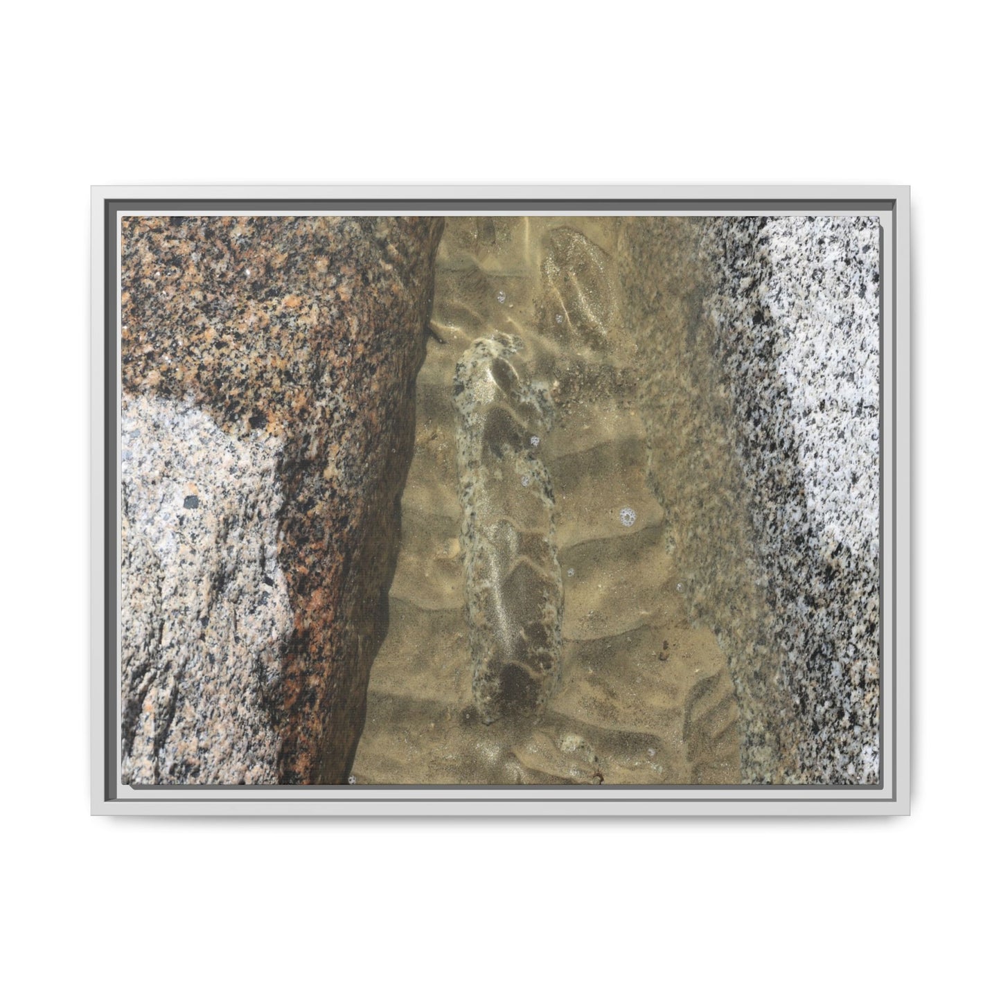 Between Concrete Walls - Unique Stretched Canvas Wall Art - Art By Earth