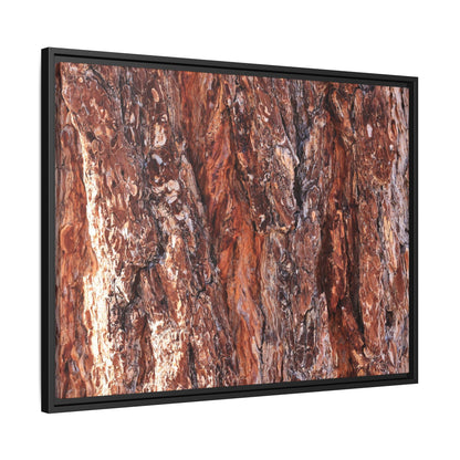 Wooden Mosaic - Unique Stretched Canvas Wall Art