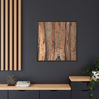 Echoes of Timber - Unique Stretched Canvas Wall Art - Art By Earth
