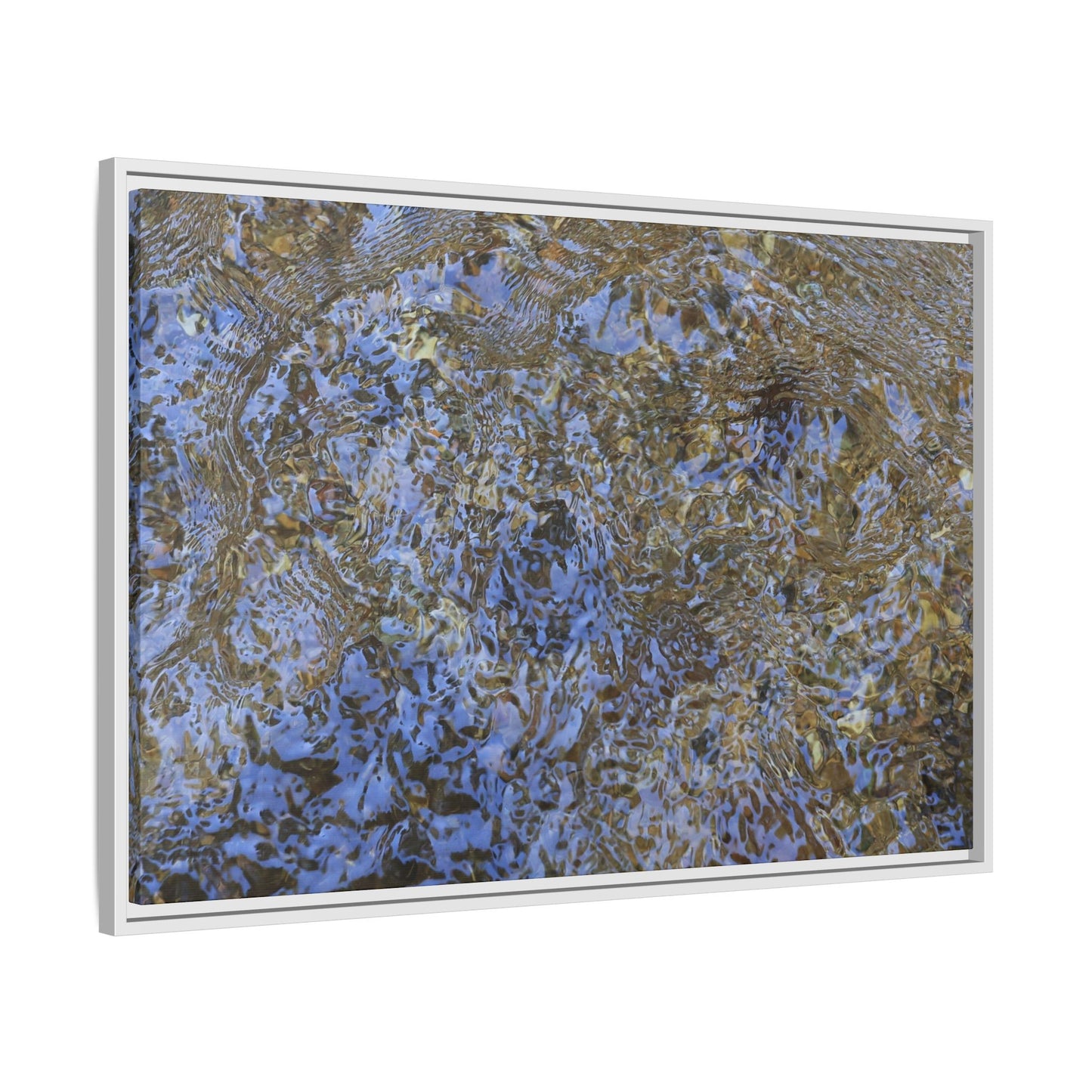 Aquatic Reflections - Unique Stretched Canvas Wall Art - Art By Earth