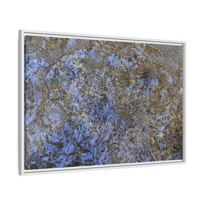 Aquatic Reflections - Unique Stretched Canvas Wall Art - Art By Earth