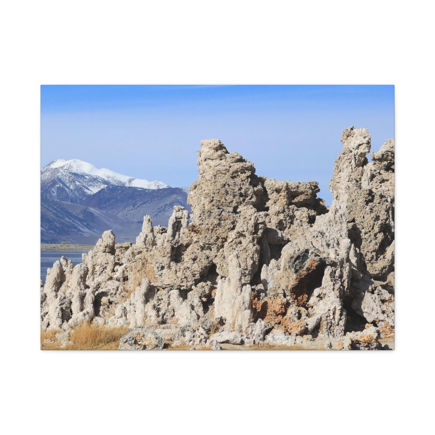 Tufa Towers of Mono Lake - Unique Frameless Canvas Wall Art