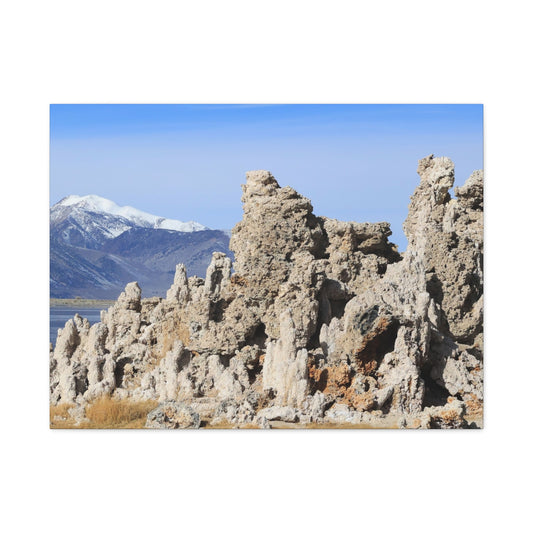 Tufa Towers of Mono Lake - Unique Frameless Canvas Wall Art