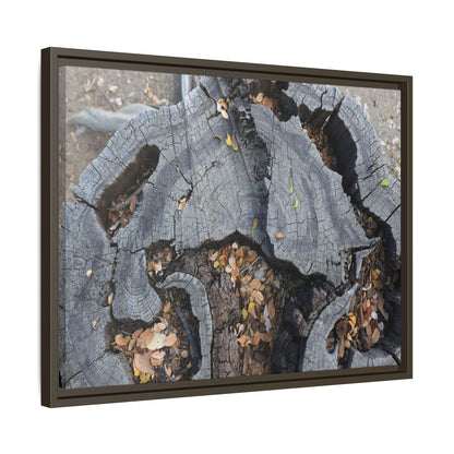 Time's Fractal Memory - Unique Stretched Canvas Wall Art - Art By Earth