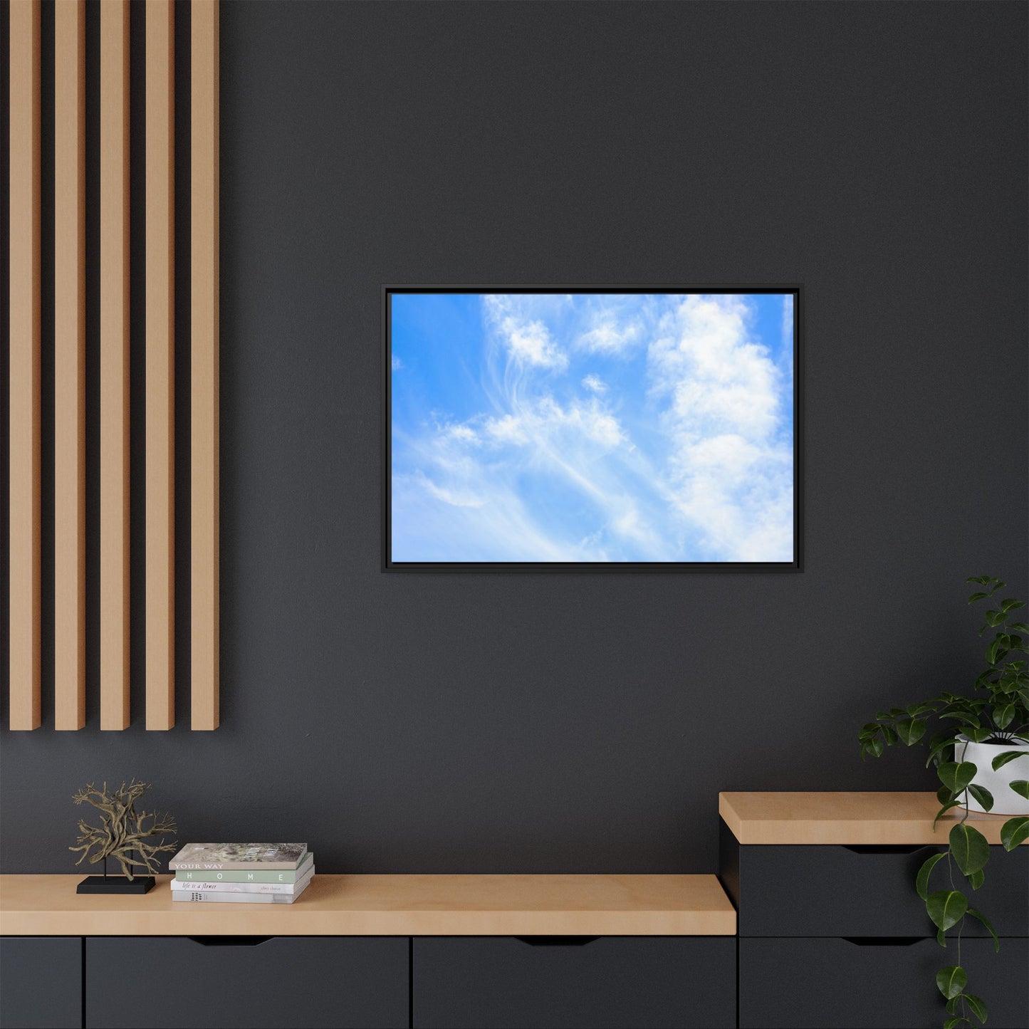 Azure Dreaming - Unique Stretched Canvas Wall Art - Art By Earth