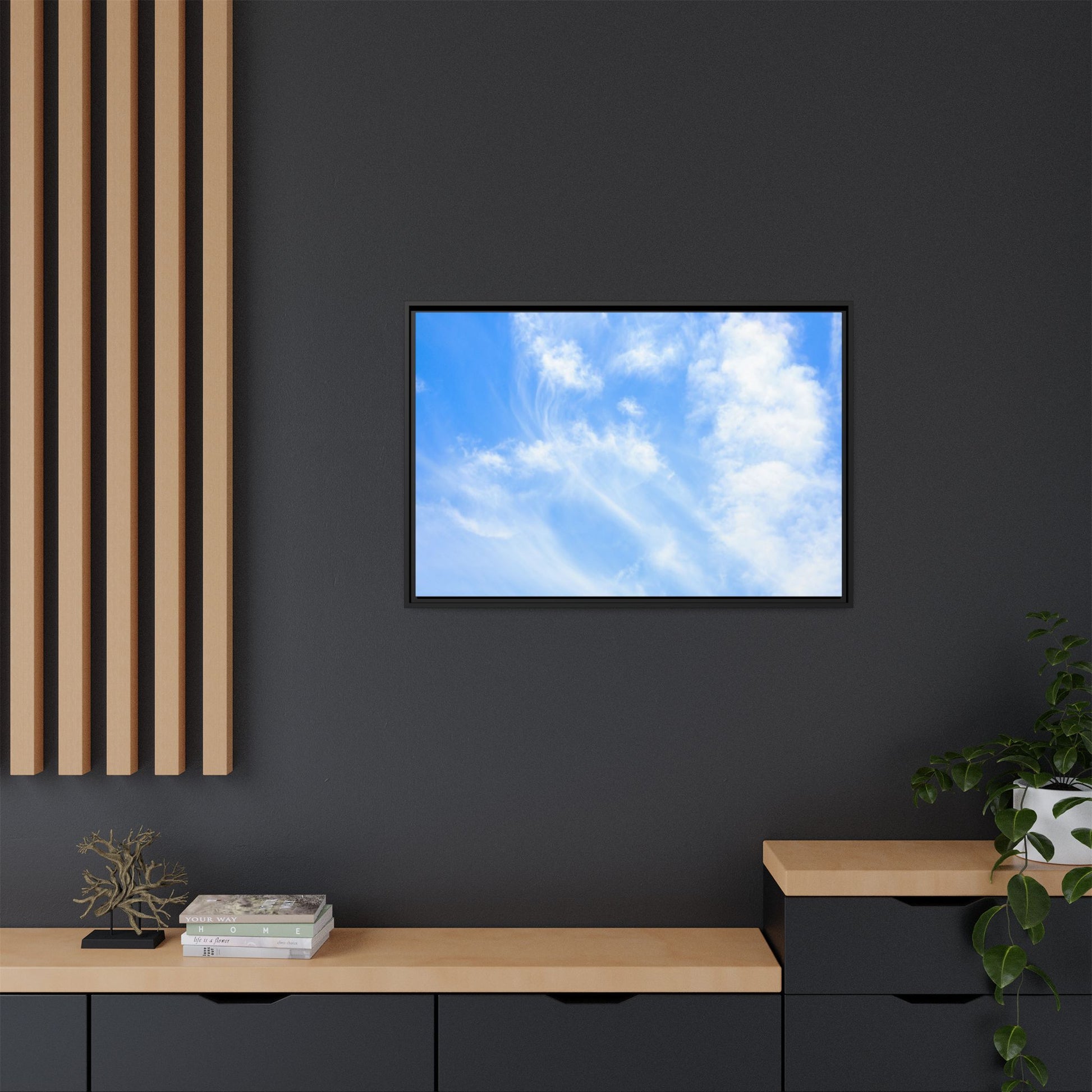 Azure Dreaming - Unique Stretched Canvas Wall Art - Art By Earth