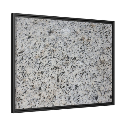 Monochrome Mosaic - Unique Stretched Canvas Wall Art - Art By Earth