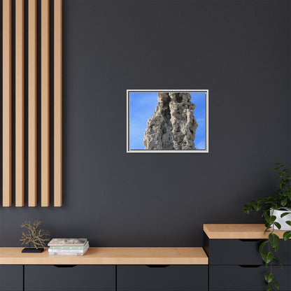 Stone Sentinel - Unique Stretched Canvas Wall Art